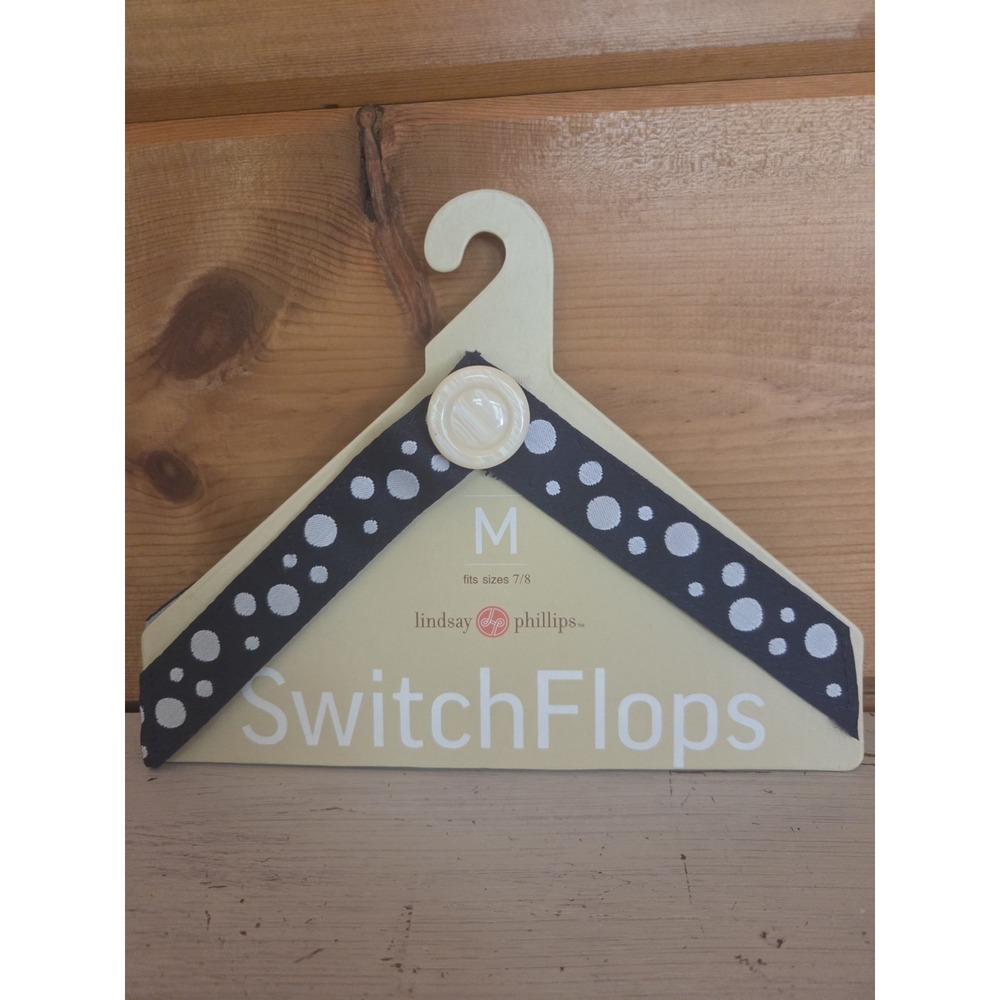 Lindsay Phillips Switchflops Interchangeable Straps Jami Size Medium 7/8 New